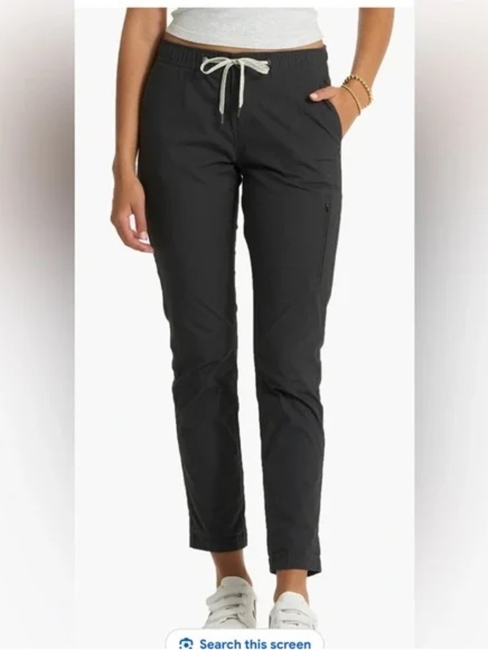 Vuori Navy The Rise The Shine pants